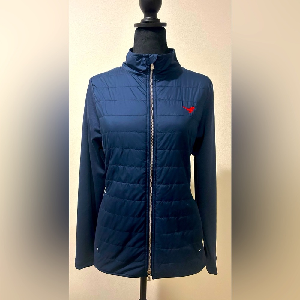 EUC PETER MILLAR Quilted Jacket in Navy Size Large